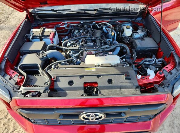 3TYKB5FN0ST026671 2025 TOYOTA TACOMA Red Widok wnętrza z tyłu