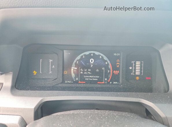3TYKB5FN5RT013473 2024 TOYOTA TACOMA Серый Вид щитка приборов