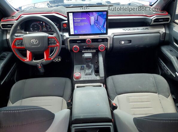 3TYKB5FN6ST019823 2025 TOYOTA TACOMA Blue Dashboard view