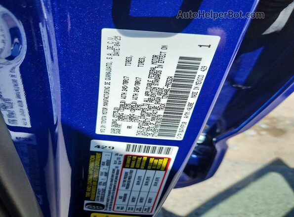 3TYKB5FN9ST019279 2025 TOYOTA TACOMA Синий Вид подкапотного пространства