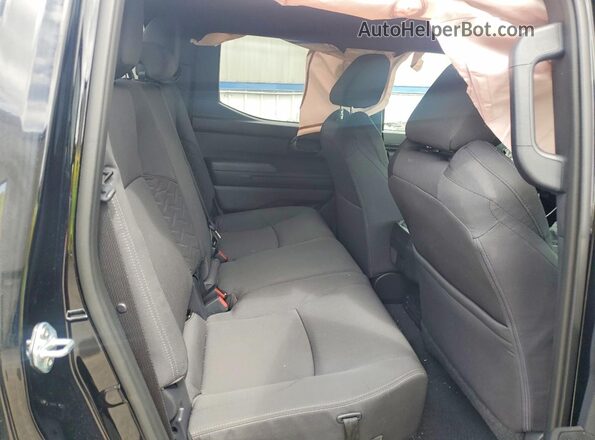 3TYKD5HN3ST039082 2025 TOYOTA TACOMA Black Rear seats view