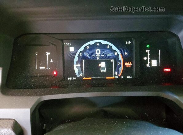 3TYKD5HN3TT042789 2026 TOYOTA TACOMA Black Vista del cuadro de instrumentos