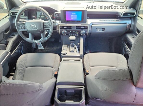 3TYLB5JN9ST097069 2025 TOYOTA TACOMA White წინა პანელის ხედი