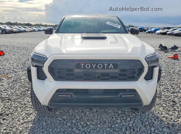 3TYLC5LN0ST023548 2025 TOYOTA TACOMA White Դիմացի տեսք