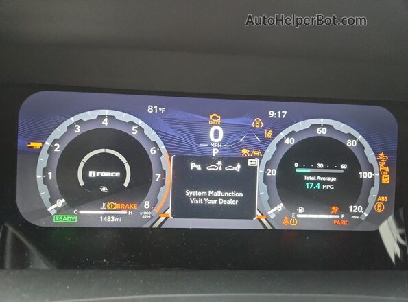 3TYLC5LN3TT069747 2026 TOYOTA TACOMA Белый Вид щитка приборов