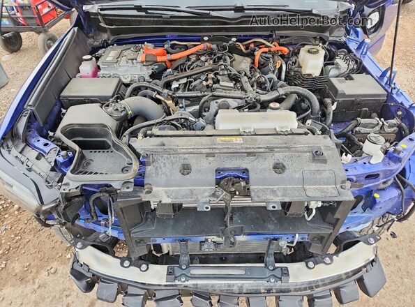 3TYLC5LN6ST026387 2025 TOYOTA TACOMA Blue Вид задньої частини салону