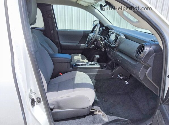 3TYRX5GN4NT061152 2022 TOYOTA TACOMA White VIN კოდის სტიკერის ხედი
