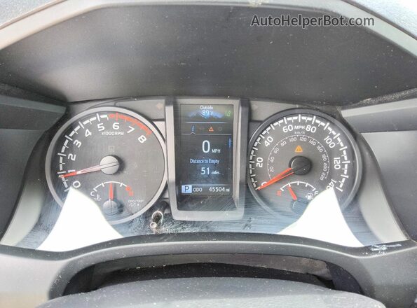3TYRX5GN4NT061152 2022 TOYOTA TACOMA White ხელსაწყოთა პანელის ხედი