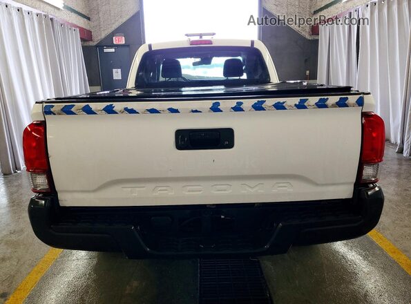 3TYRX5GN5MT014825 2021 TOYOTA TACOMA White Вид ззаду