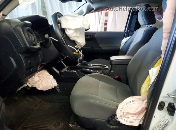 3TYRX5GN5MT014825 2021 TOYOTA TACOMA White Вид салону спереду