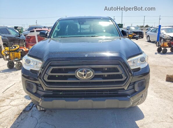3TYRX5GN6MT008046 2021 TOYOTA TACOMA Black Widok z przodu