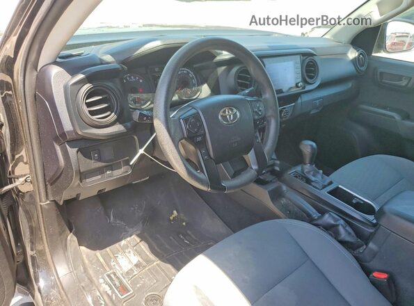 3TYRX5GN6MT008046 2021 TOYOTA TACOMA Black Widok deski rozdzielczej
