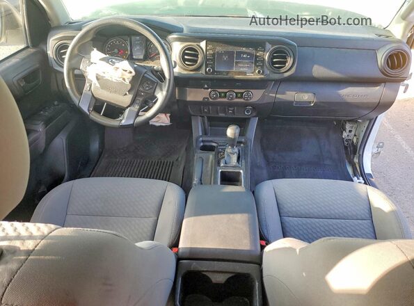 3TYRX5GN8NT056732 2022 TOYOTA TACOMA White Widok deski rozdzielczej