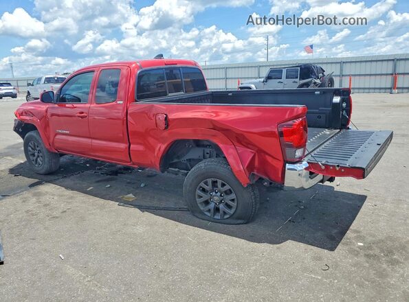 3TYRZ5CN2NT019286 2022 TOYOTA TACOMA Red Tył lewy