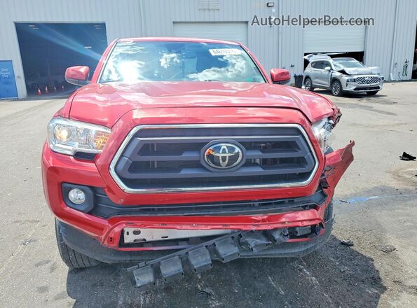 3TYRZ5CN2NT019286 2022 TOYOTA TACOMA Red Widok z przodu