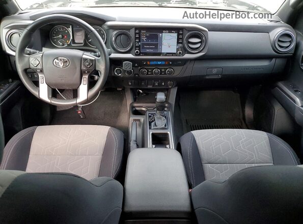 3TYSZ5AN1NT093481 2022 TOYOTA TACOMA Зеленый Вид панели приборов