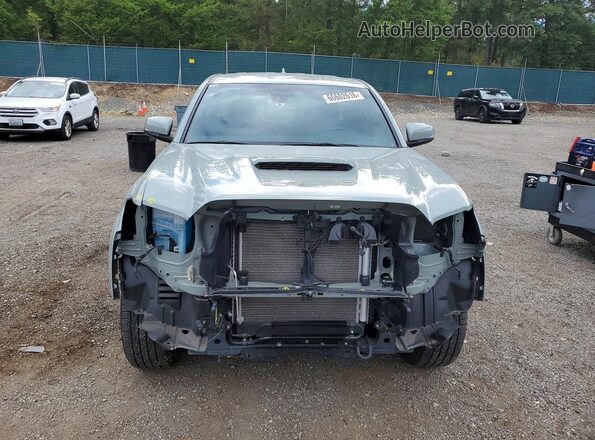 3TYSZ5AN1NT093481 2022 TOYOTA TACOMA Зеленый Вид спереди