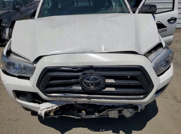 3TYSZ5AN6NT080208 2022 TOYOTA TACOMA White Widok wnętrza z tyłu