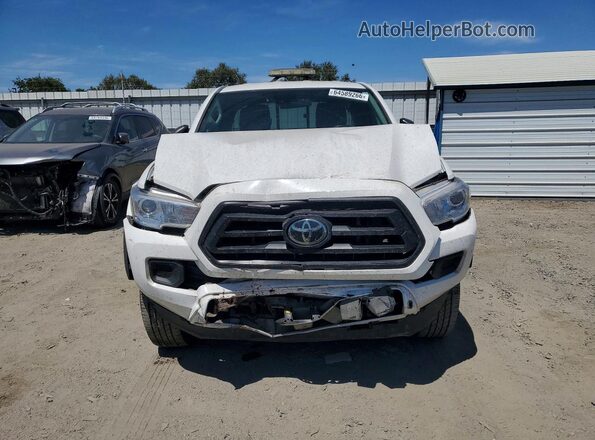 3TYSZ5AN6NT080208 2022 TOYOTA TACOMA White Widok z przodu