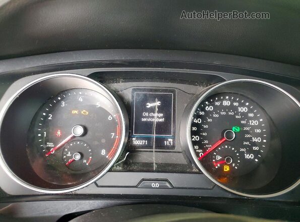 3VV0B7AX1LM057809 2020 VOLKSWAGEN TIGUAN Silver ხელსაწყოთა პანელის ხედი