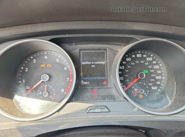 3VV0B7AX2LM172046 2020 VOLKSWAGEN TIGUAN Gray ხელსაწყოთა პანელის ხედი