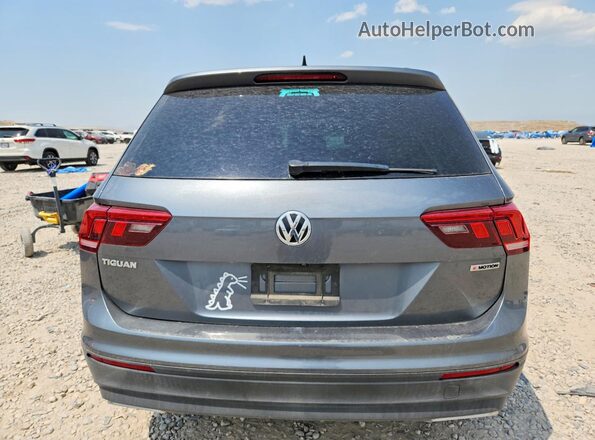 3VV0B7AX2LM172046 2020 VOLKSWAGEN TIGUAN Gray უკანა ხედი