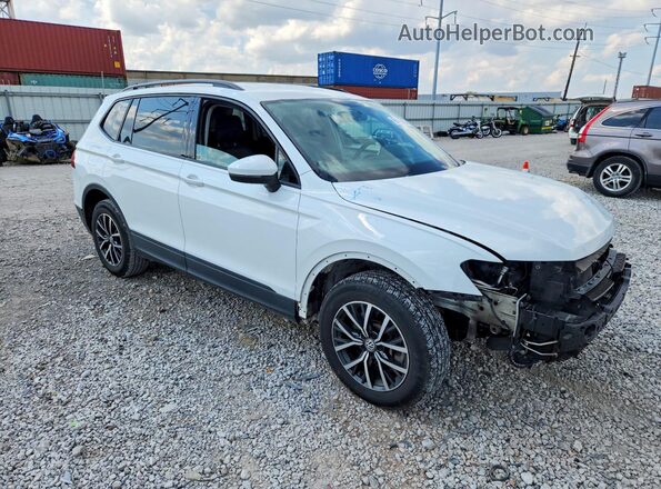 3VV0B7AX2MM118909 2021 VOLKSWAGEN TIGUAN White Передня права чверть
