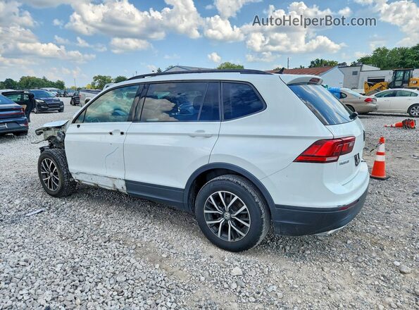 3VV0B7AX2MM118909 2021 VOLKSWAGEN TIGUAN White Задня ліва чверть