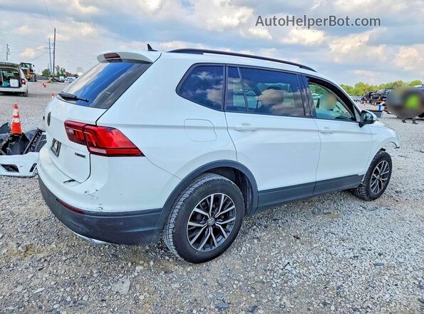 3VV0B7AX2MM118909 2021 VOLKSWAGEN TIGUAN White Задня права чверть
