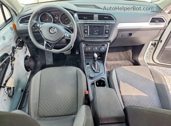 3VV0B7AX2MM118909 2021 VOLKSWAGEN TIGUAN White Вид панелі приладів