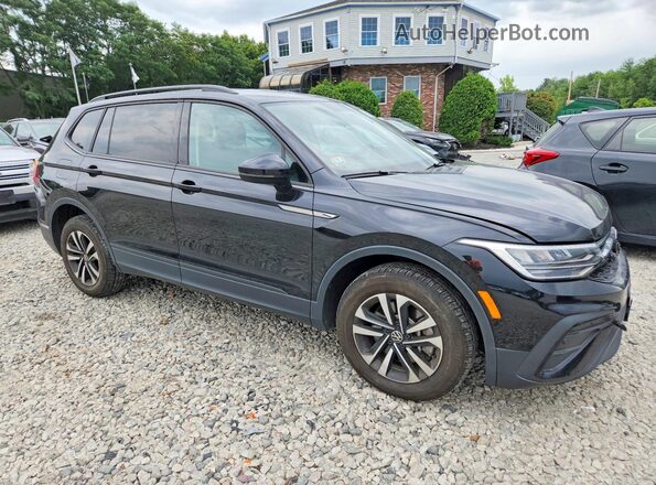 3VV0B7AX2NM169778 2022 VOLKSWAGEN TIGUAN Black Առջևի աջ
