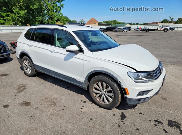 3VV0B7AX4JM042752 2018 VOLKSWAGEN TIGUAN White Przód prawy