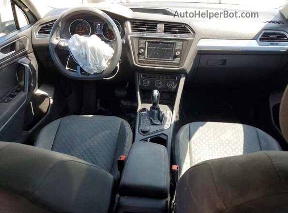 3VV0B7AX4KM022695 2019 VOLKSWAGEN TIGUAN White Առջևի վահանակի տեսք