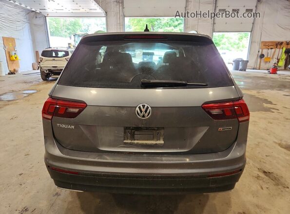 3VV0B7AX4MM097612 2021 VOLKSWAGEN TIGUAN Серый Вид сзади