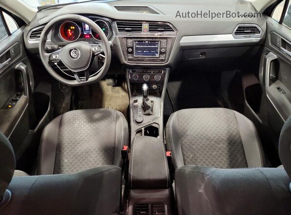 3VV0B7AX4MM097612 2021 VOLKSWAGEN TIGUAN Серый Вид панели приборов