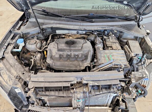 3VV0B7AX4MM097612 2021 VOLKSWAGEN TIGUAN Серый Вид подкапотного пространства