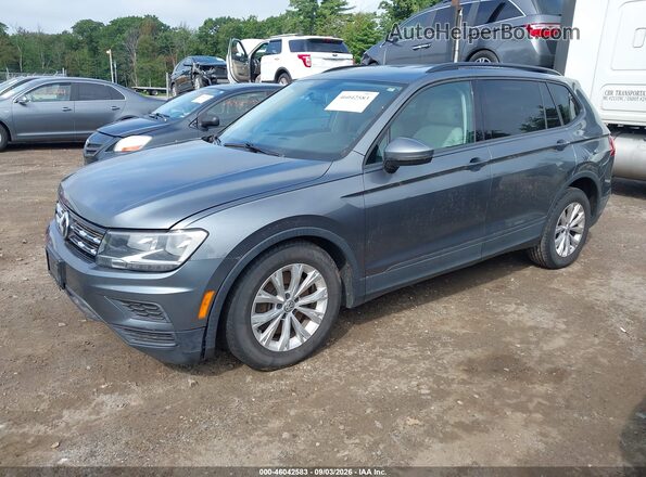 3VV0B7AX6JM124658 2018 VOLKSWAGEN TIGUAN Gray Передня ліва чверть