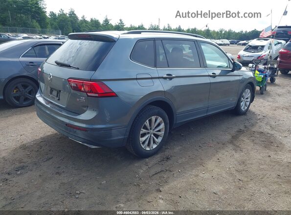 3VV0B7AX6JM124658 2018 VOLKSWAGEN TIGUAN Gray Задня права чверть