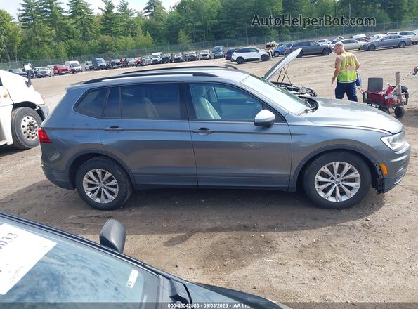 3VV0B7AX6JM124658 2018 VOLKSWAGEN TIGUAN Gray Вид задньої частини салону