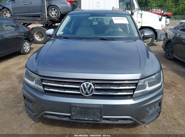 3VV0B7AX6JM124658 2018 VOLKSWAGEN TIGUAN Gray Вид щитка приладів