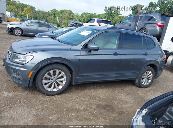 3VV0B7AX6JM124658 2018 VOLKSWAGEN TIGUAN Gray Панорамний вид салону 360°