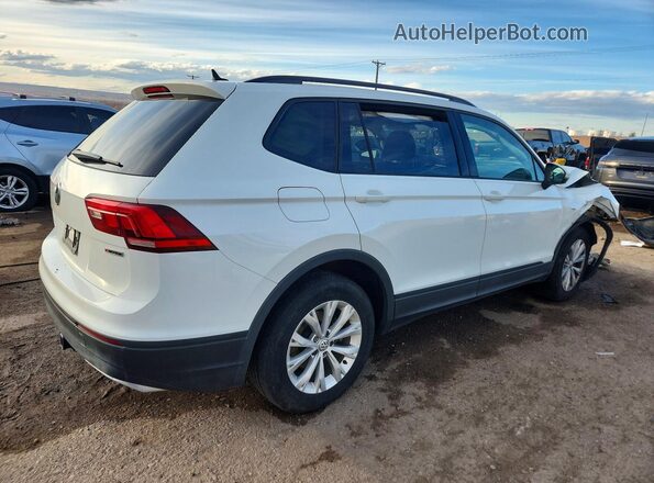3VV0B7AX8LM020174 2020 VOLKSWAGEN TIGUAN Белый Задняя правая четверть