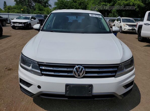3VV0B7AXXKM185867 2019 VOLKSWAGEN TIGUAN White Դիմացի տեսք