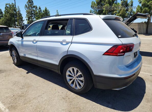 3VV1B7AX0JM208236 2018 VOLKSWAGEN TIGUAN Белый Задняя левая четверть