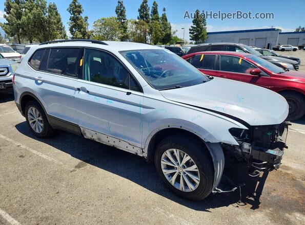 3VV1B7AX0JM208236 2018 VOLKSWAGEN TIGUAN Белый Передняя правая четверть