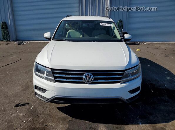 3VV1B7AX1JM082775 2018 VOLKSWAGEN TIGUAN Белый Вид спереди