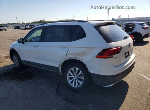 3VV1B7AX1JM082775 2018 VOLKSWAGEN TIGUAN Белый Задняя левая четверть