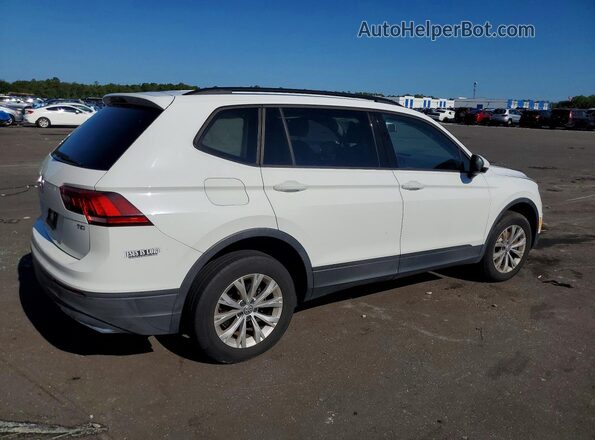 3VV1B7AX1JM082775 2018 VOLKSWAGEN TIGUAN Белый Задняя правая четверть