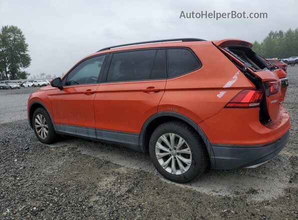 3VV1B7AX2KM146582 2019 VOLKSWAGEN TIGUAN Orange Trasero izquierdo