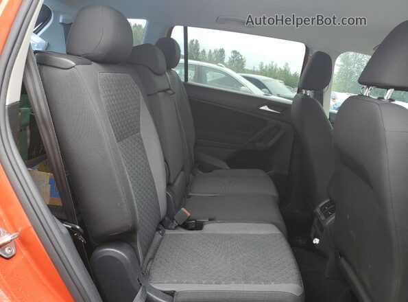 3VV1B7AX2KM146582 2019 VOLKSWAGEN TIGUAN Orange Vista interior trasera